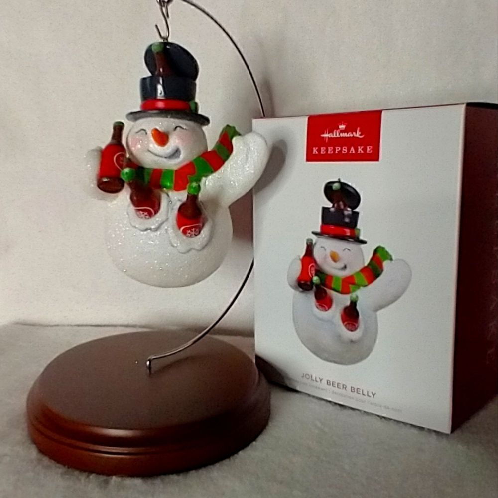 Hallmark Ornament Jolly Beer Belly